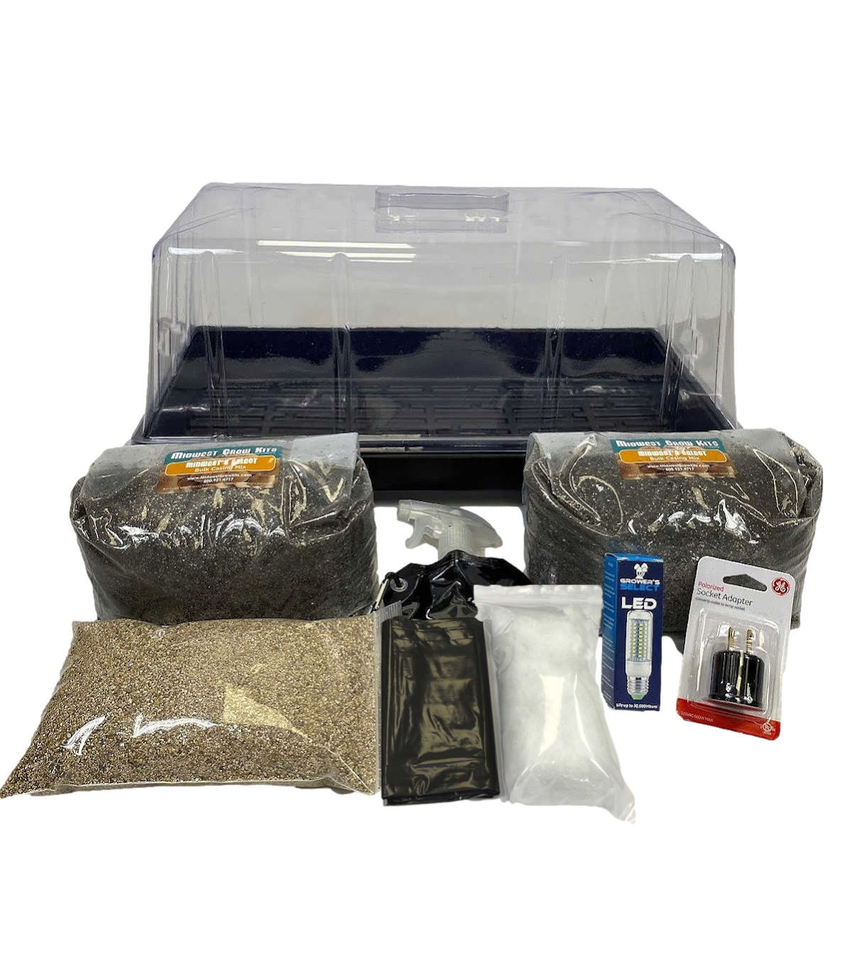 Myco Bags Mushroom Cultivation Grow kit bag 25 QTY Large Size 8 x 5 x 19 Spawn 