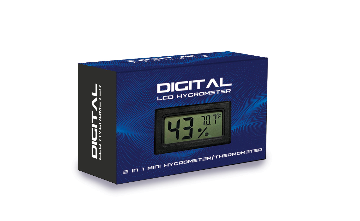 DOQAUS Digital Hygrometer Black Bundle with Digital Hygrometer Grey Save More Than $3 