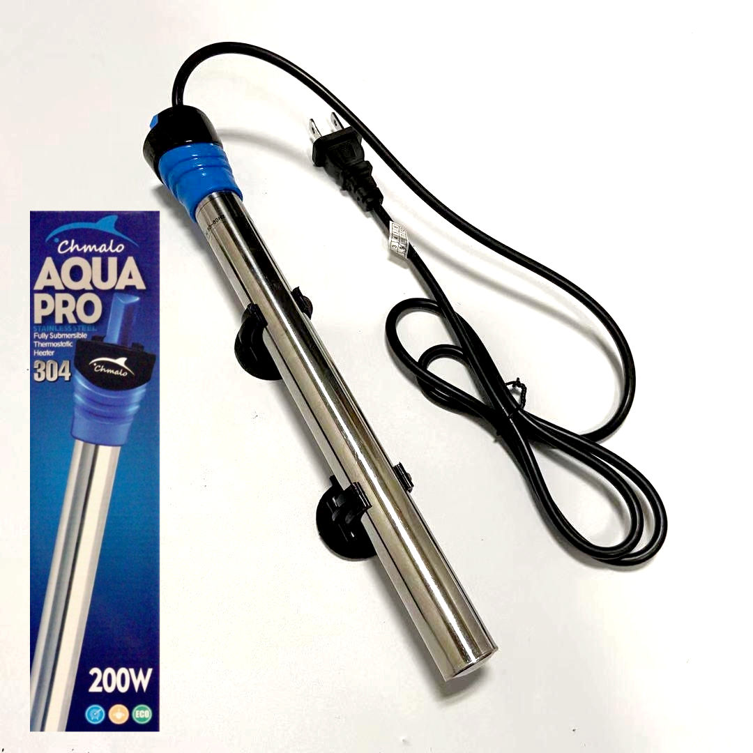 Hidom Stainless Steel 300w Submersible Aquarium Heater HQ 304 Spec Stainless Steel