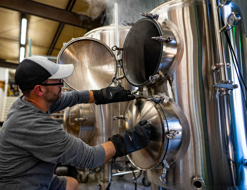 Blue Myco Commercial Autoclaves 1180L in use