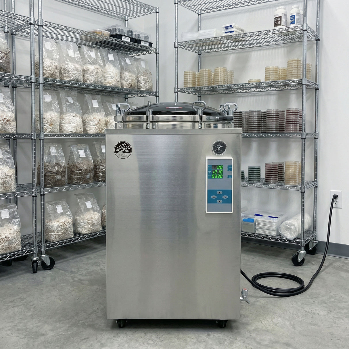 150L Commercial Pressure Sterilizer - Digital Electric Mushroom Autoclave