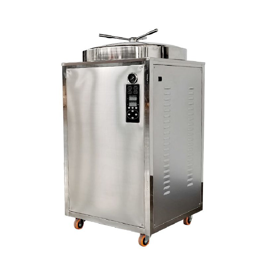 200L Commercial Pressure Sterilizer - Digital Electric Mushroom Autoclave