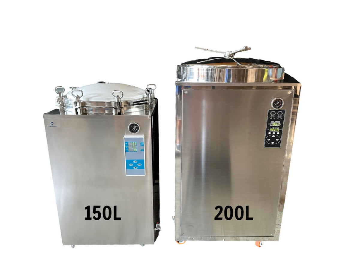 200L Commercial Pressure Sterilizer - Digital Electric Mushroom Autoclave comaprison