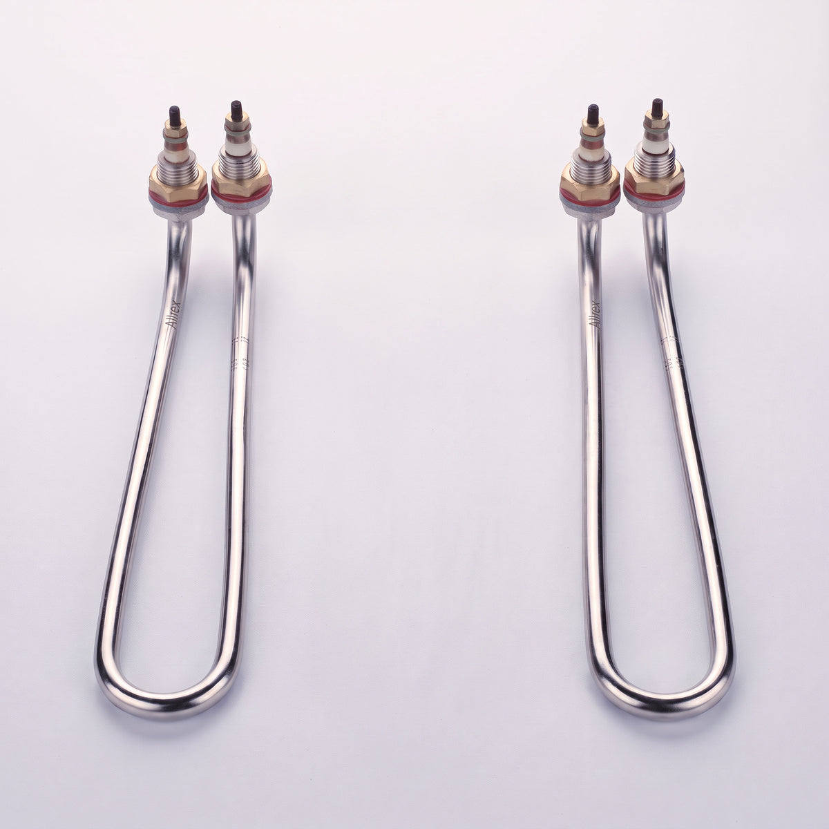 Pair of OEM-spec replacement heating elements for the 200L commercial mushroom autoclave