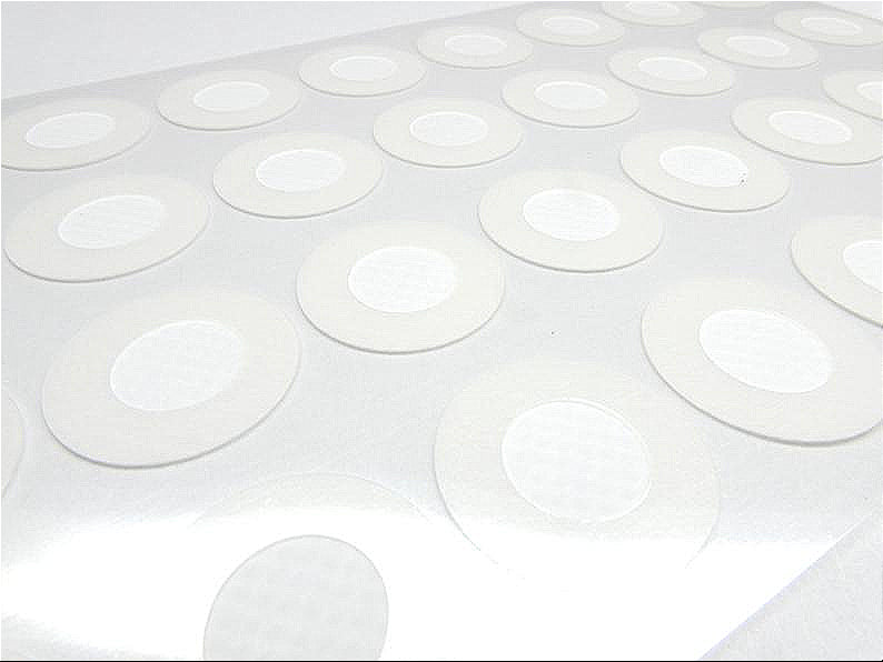 Round Air Filter Vents 0.22 Micron with 3M Backing