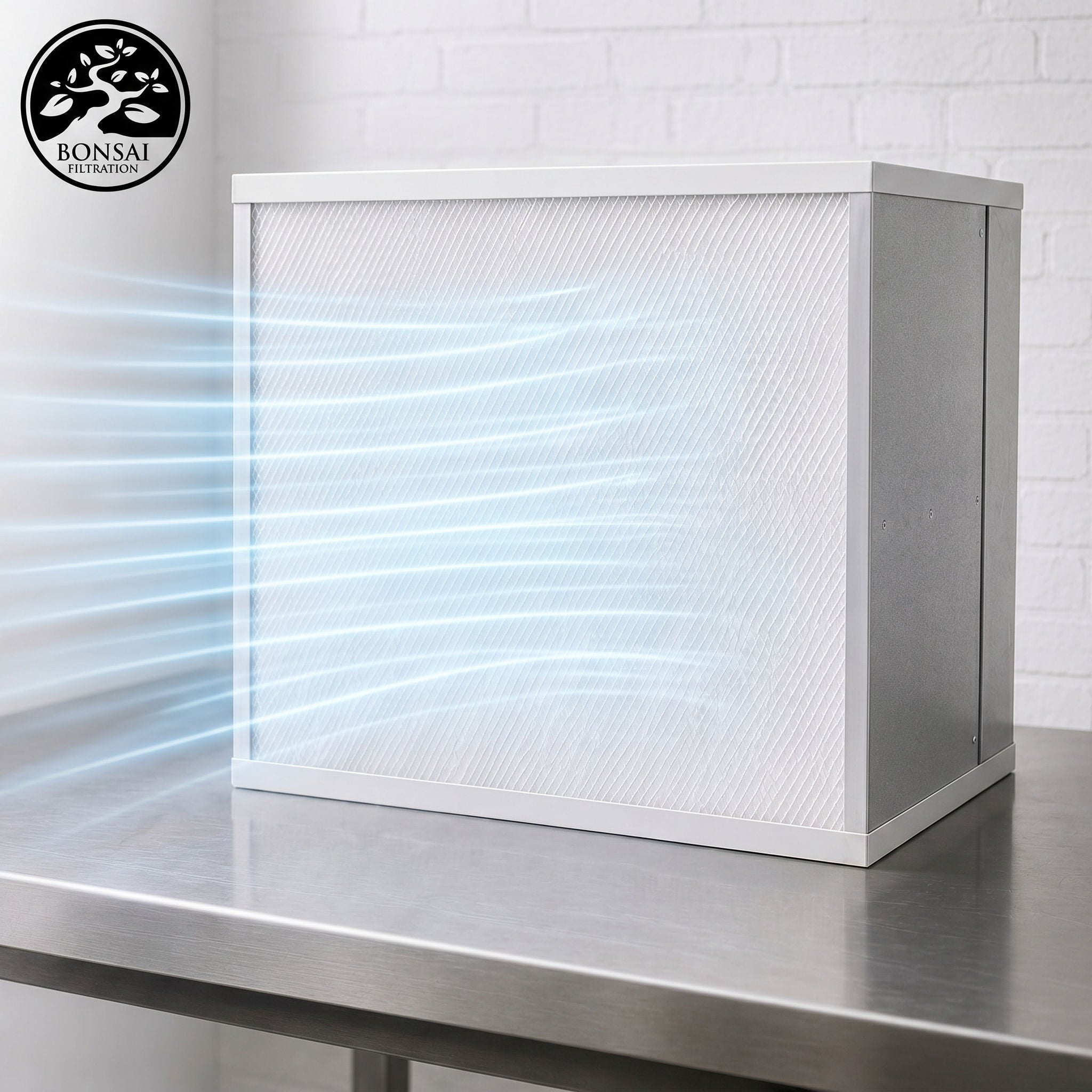 2'x2' HEPA Flow Hood Fan Filter Unit 120V | Midwest Grow Kits