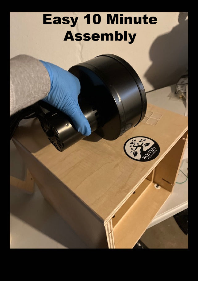 Bonsai XL 24" X 18" 99.99% HEPA Horizontal Laminar Flow Hood  assembly