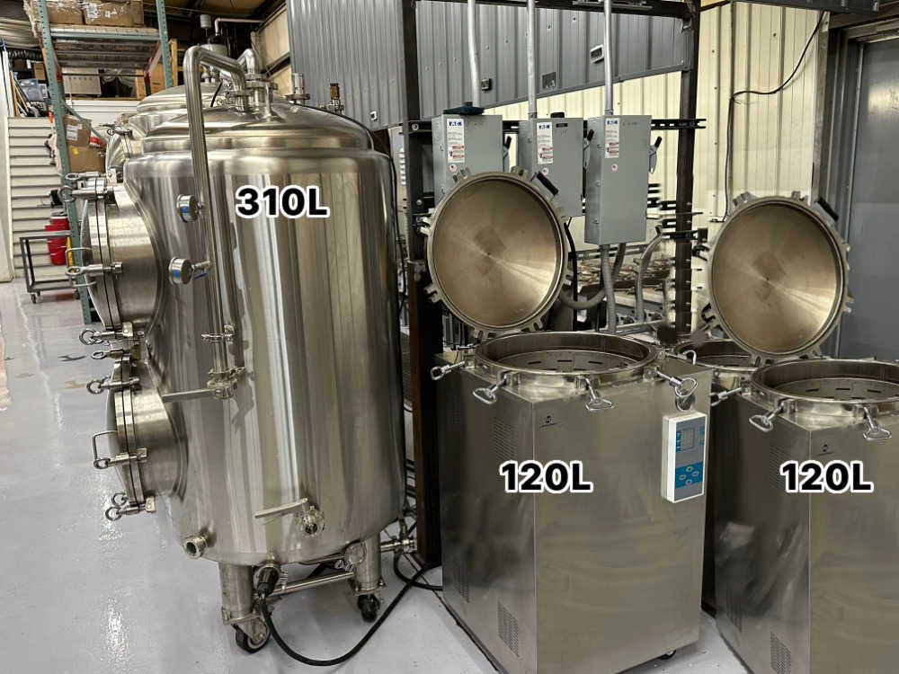 Commercial Pressure Sterilizer lineup