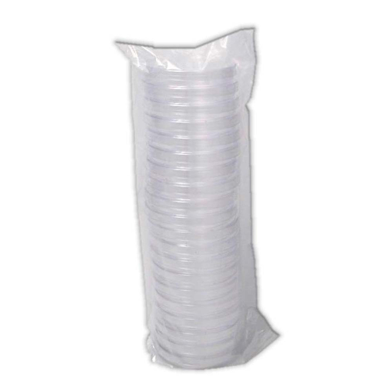 Petri Dishes sterile 90mm x 15mm Plates With Vented Lid, (20 Pack)