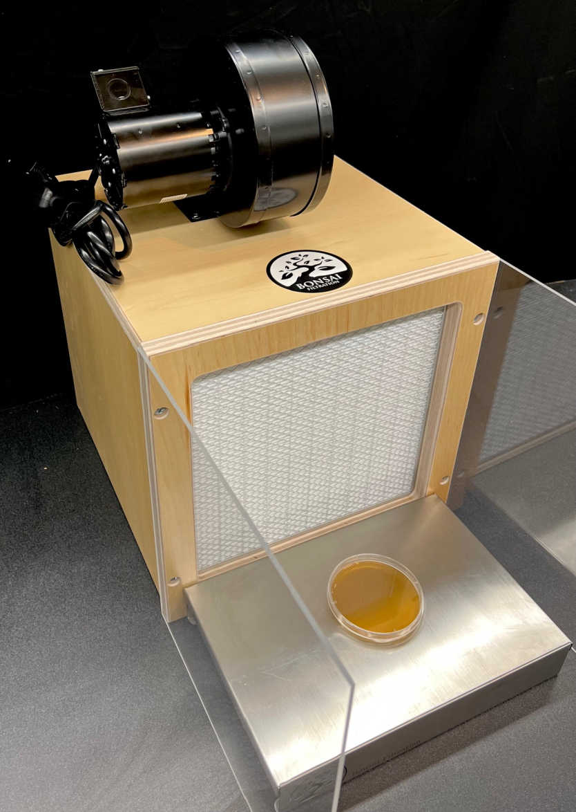Bonsai 99.99% HEPA Horizontal Laminar Flow Hood top view