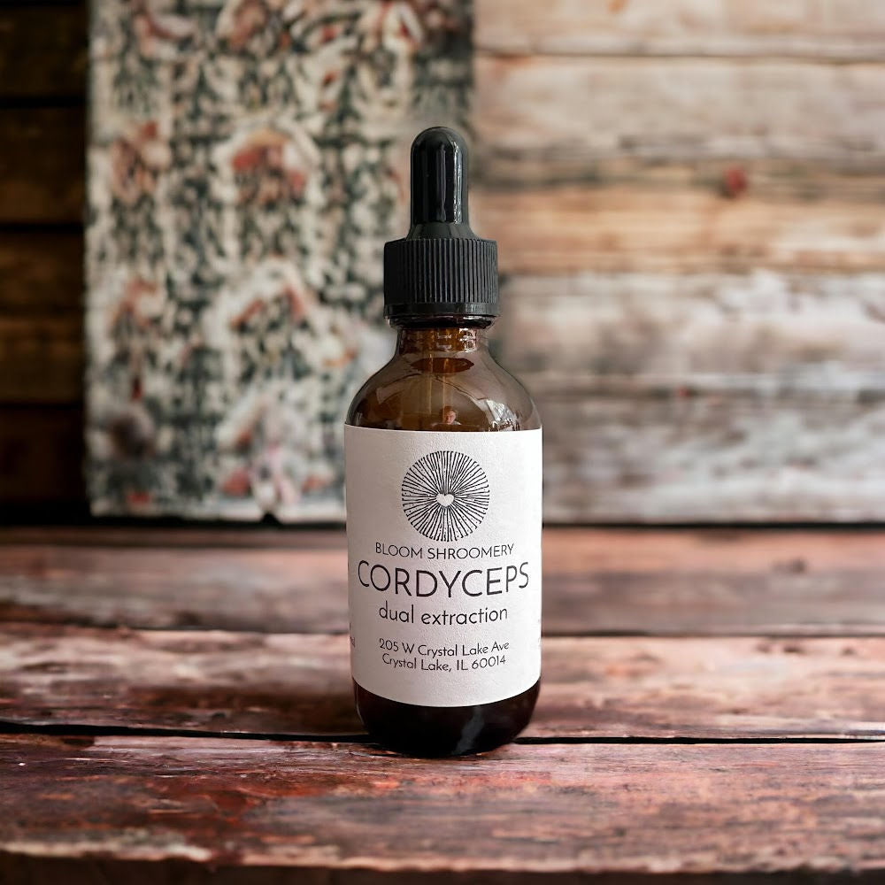 Cordyceps Militaris Dual Extraction Organic Mushroom Tincture