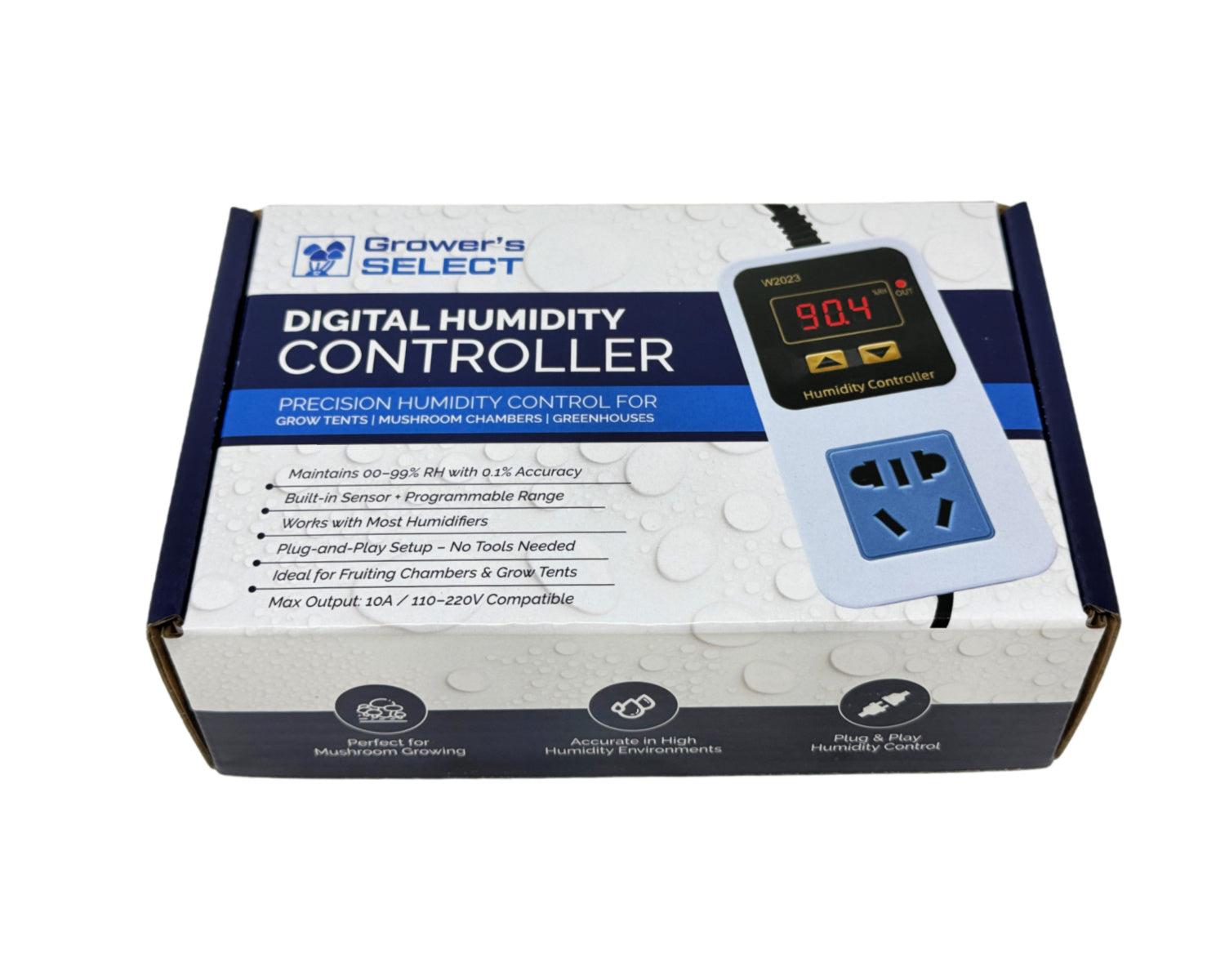 Digital Humidity Controller for High Humidity Environments