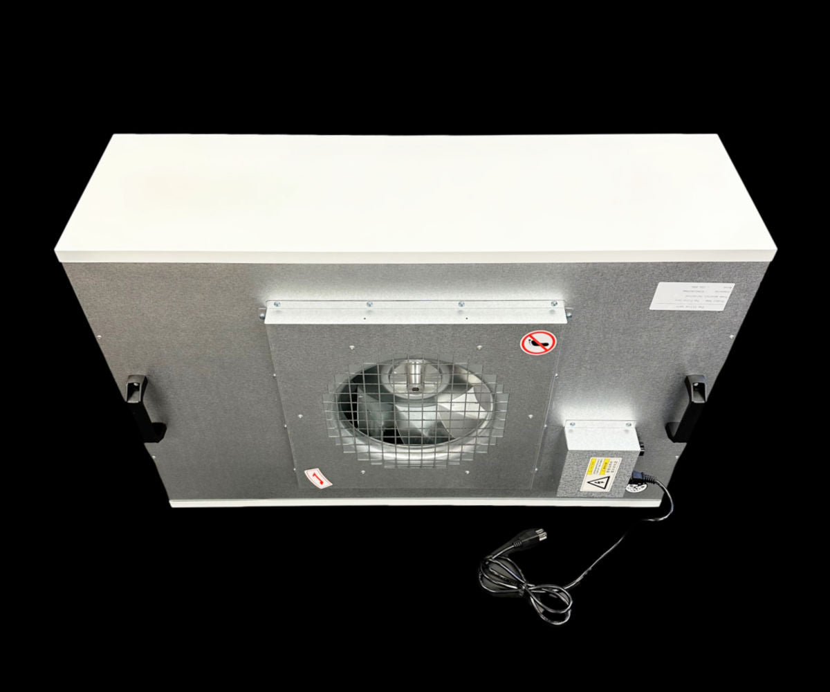 Bonsai 3 x 2 ft 99.99% HEPA Flowhood Fan Filter Unit Back View