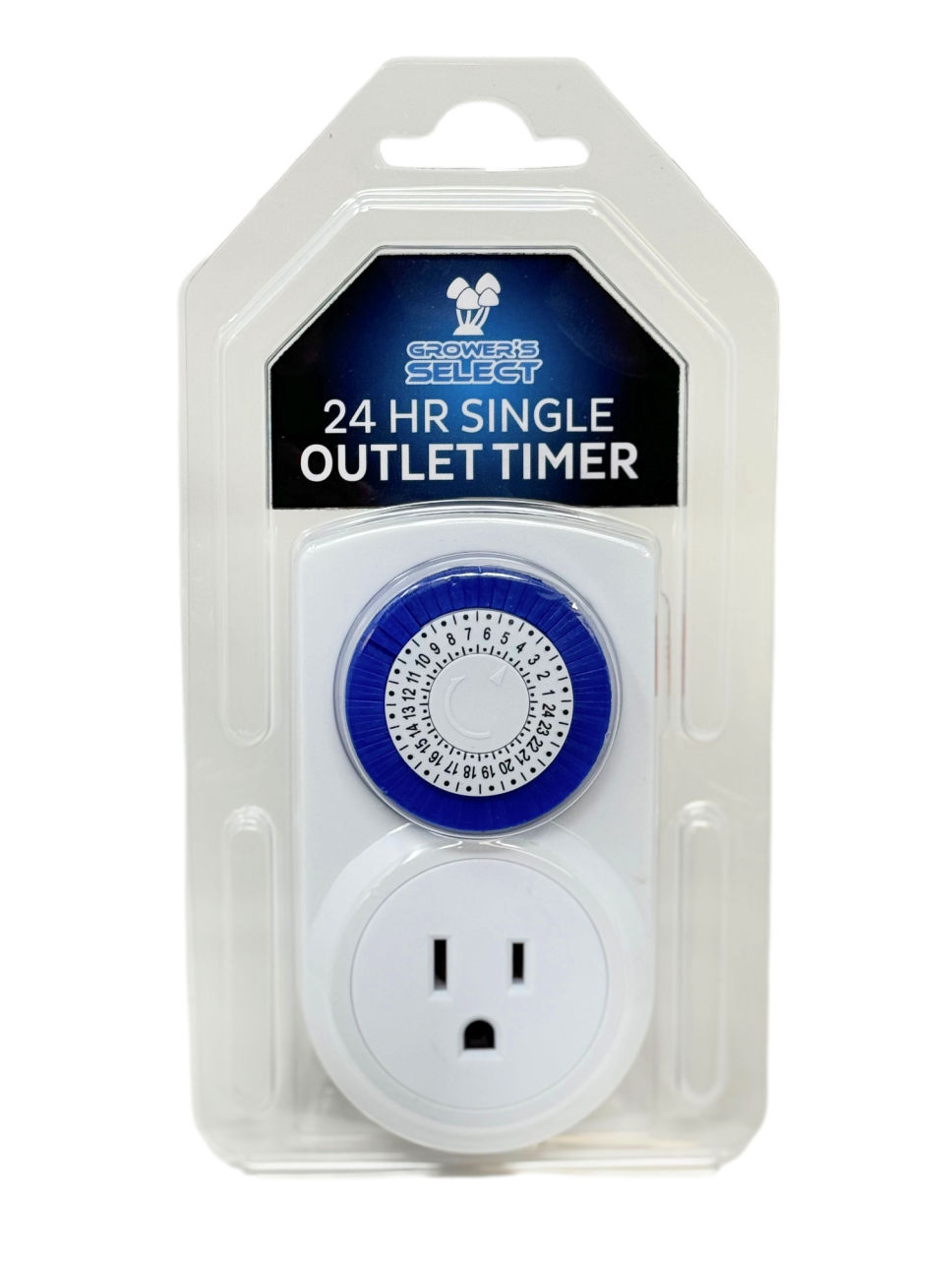 110V Plug-In Heavy Duty 24-Hour Timer (48 ON/OFF Cycles Per Day)