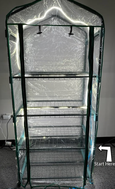 Mushroom Strip Light Complete Set COB LED 16.4 ft eco light