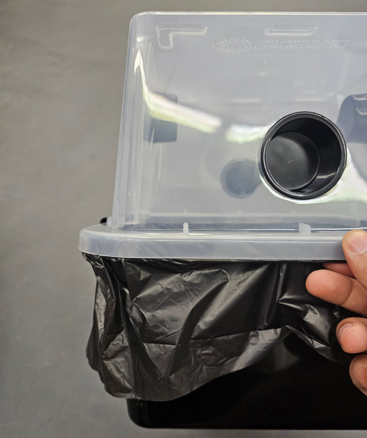 Small Pre-Cut Monotub Liners (4-Pack) Fits our Small 28Q Cube Monotub - Midwest Grow Kit's Monotubs & Fruiting Chambers (Imag