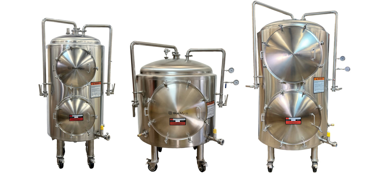 Blue Myco Commercial Autoclaves 310L, 550L & 1180L