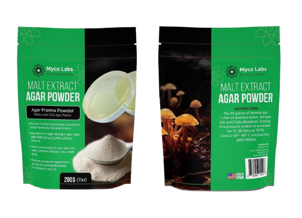 Myco Labs Light Malt Extract (LME) Agar Powder Blend