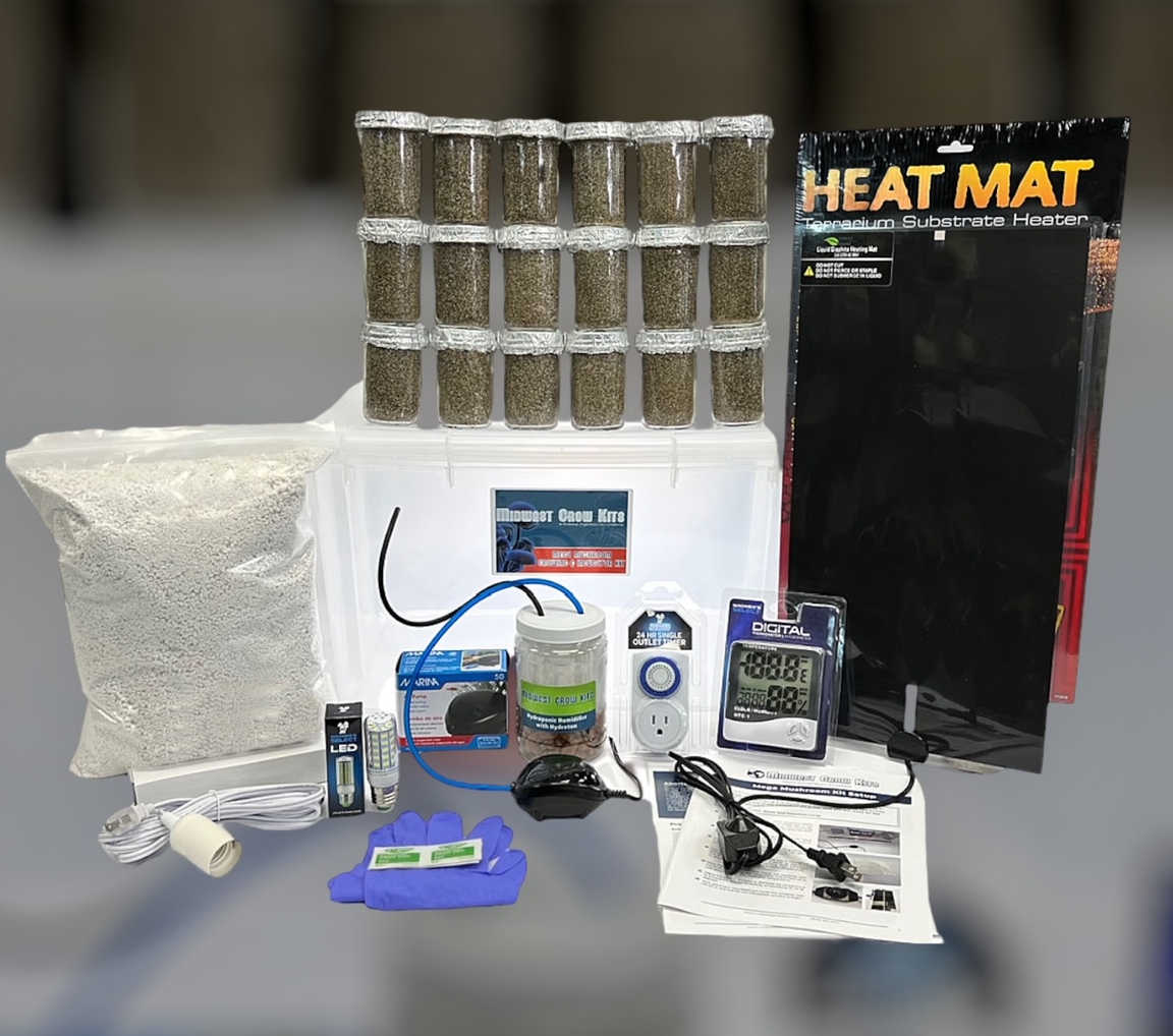 Mega Mushroom Growing & Incubator Kit
