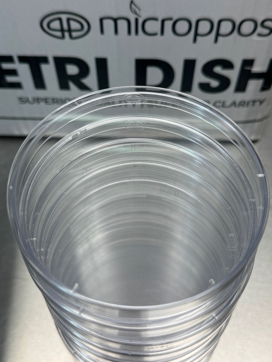 Microppose Petri Dishes closeup