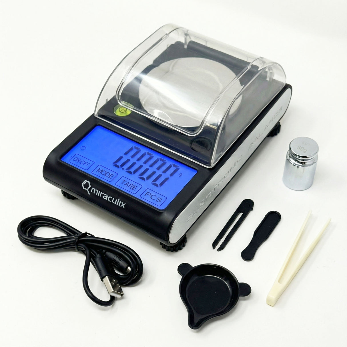 Miraculix Ultra High Precision Microgram Scale 0.000 Accuracy