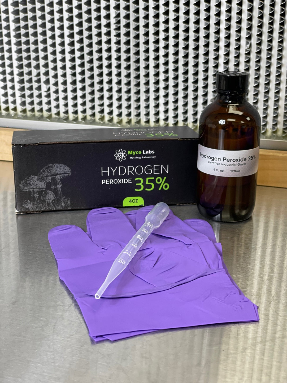 Hydrogen Peroxide 35% 4oz bottle
