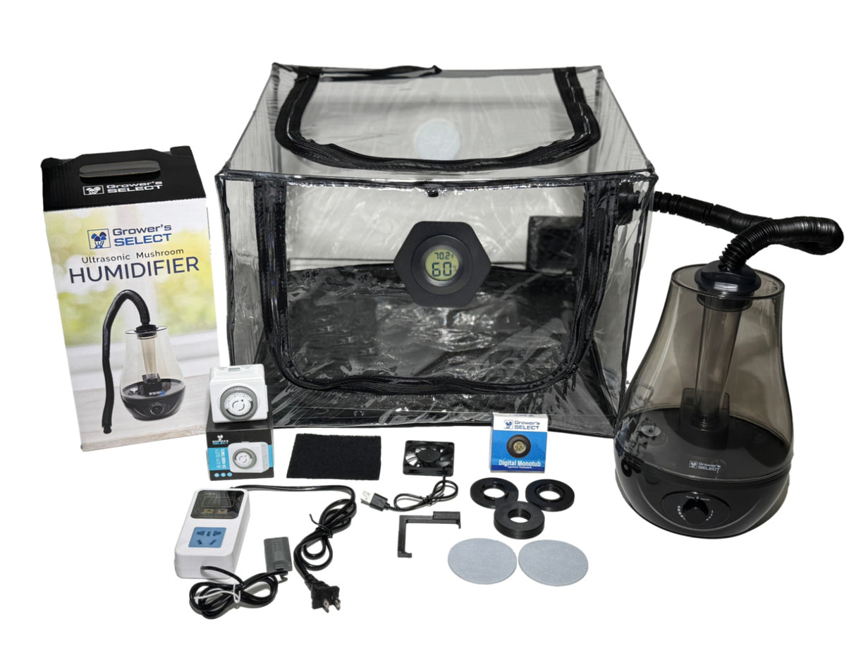 The Tabletop Ecosphere™ – Fully Automated Mushroom Fruiting Chamber