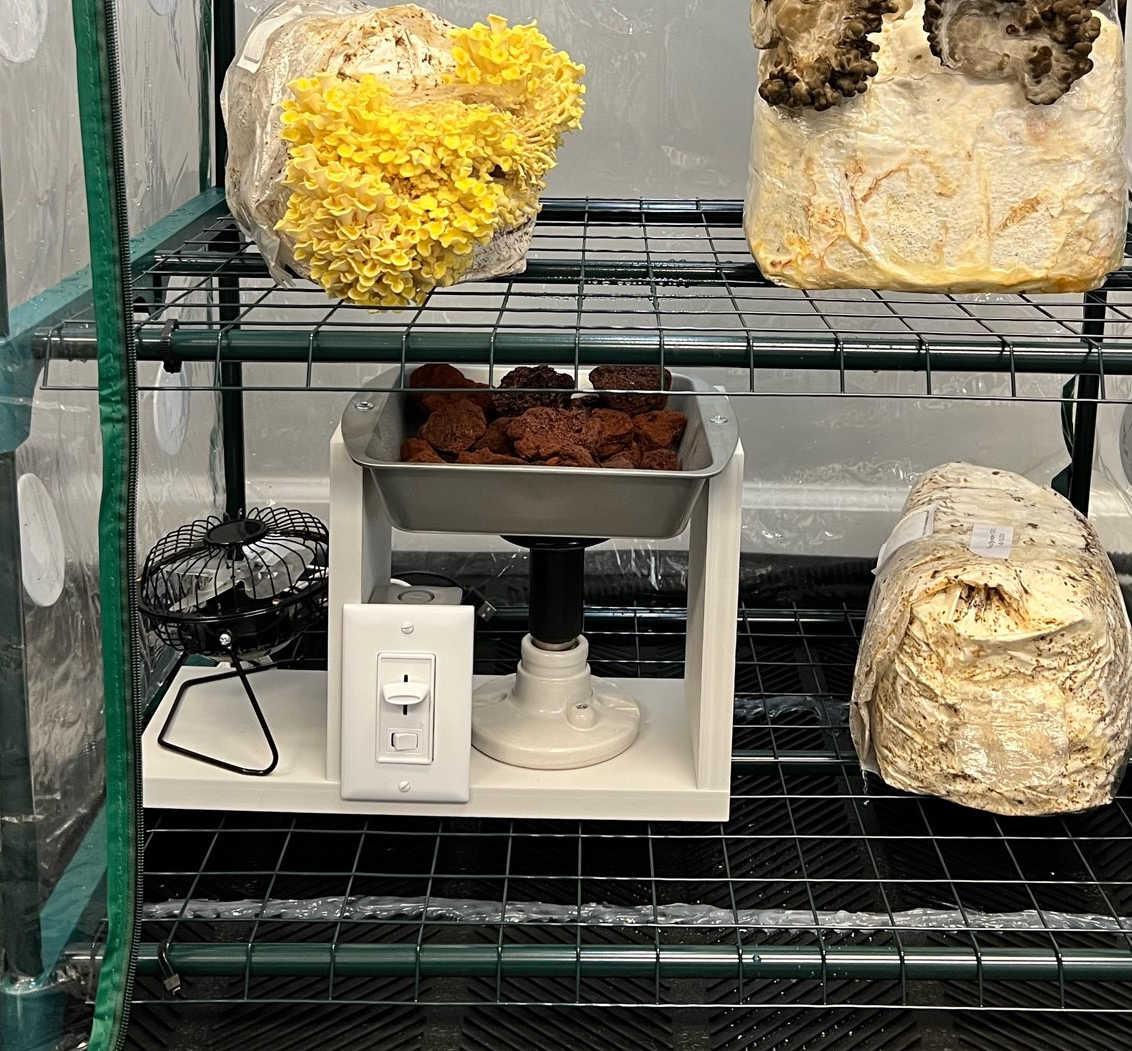 Indoor Greenhouse Heater and Humidity Control Unit