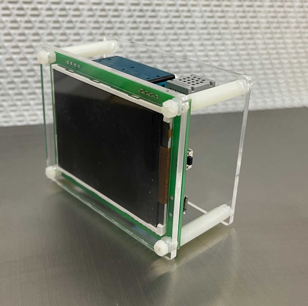 Bonsai Lab Guard Professional Laser Particulate/Contaminate Meter PM 2.5  side view