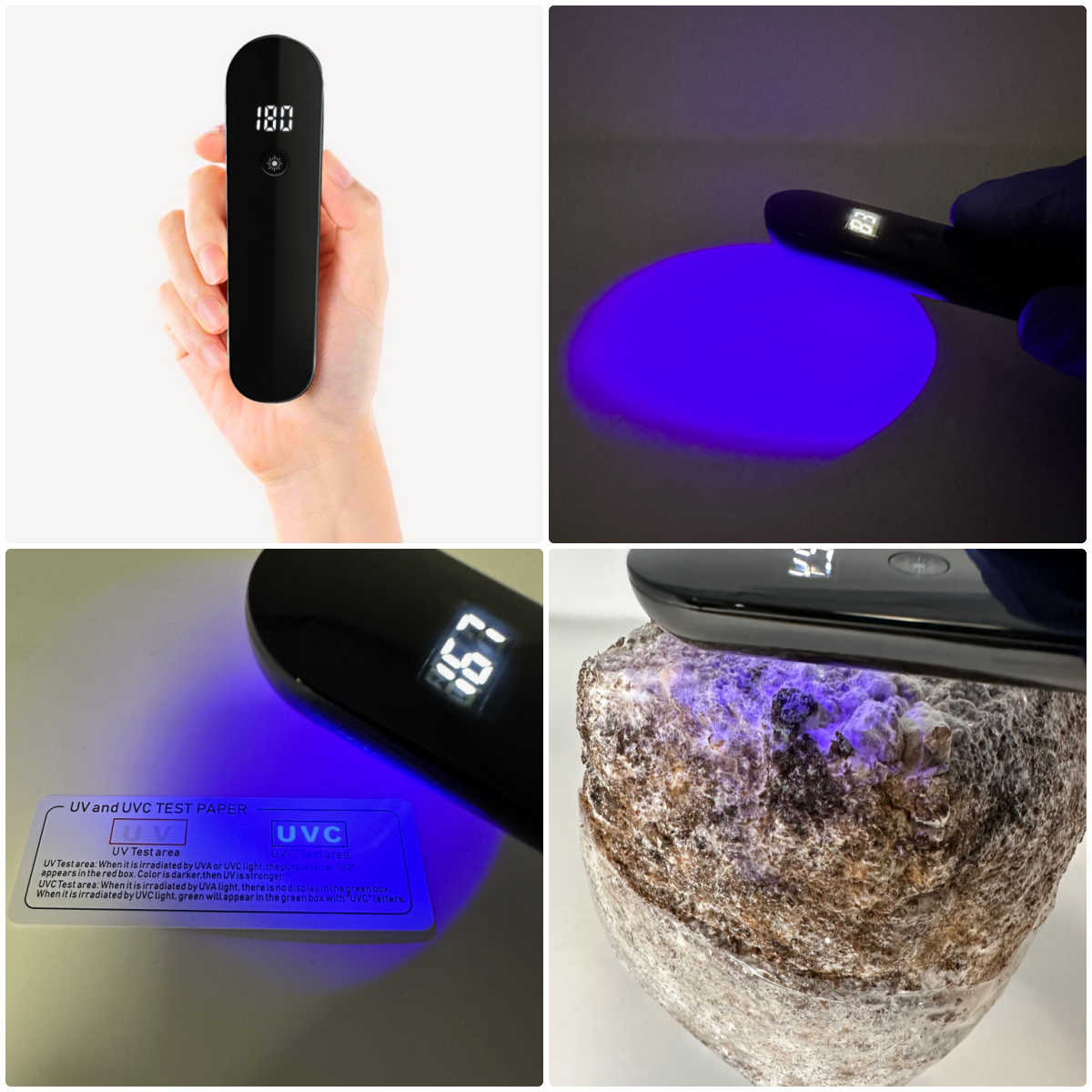 Spotlight UV-C Light Sterilizer Display