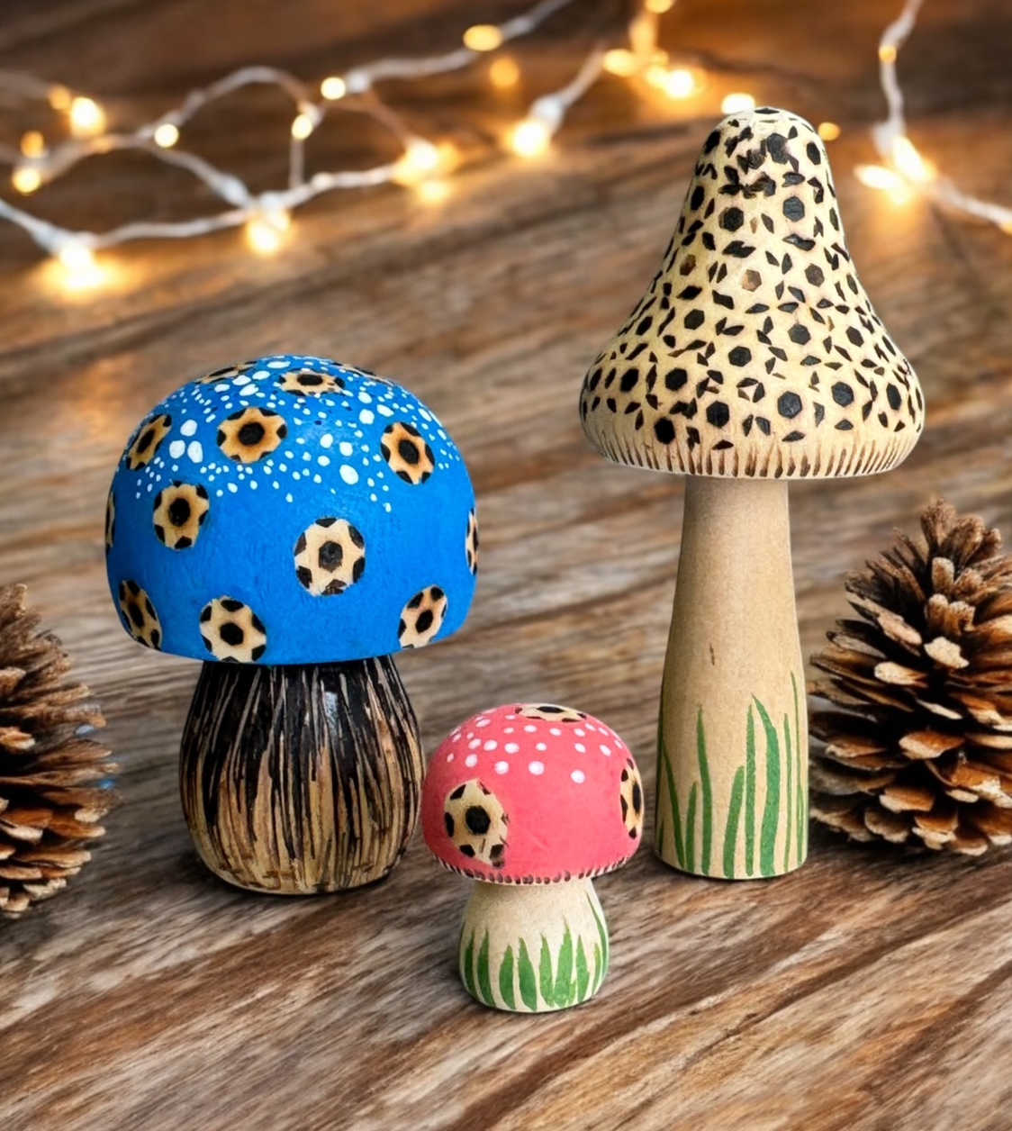 Mushroom Ornaments