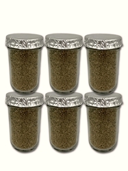 Ultimate ½ Pint Substrate Jars (6-Pack) mushroom grow jars, PF TEK, BRF JARS, BRF, Grow mushrooms