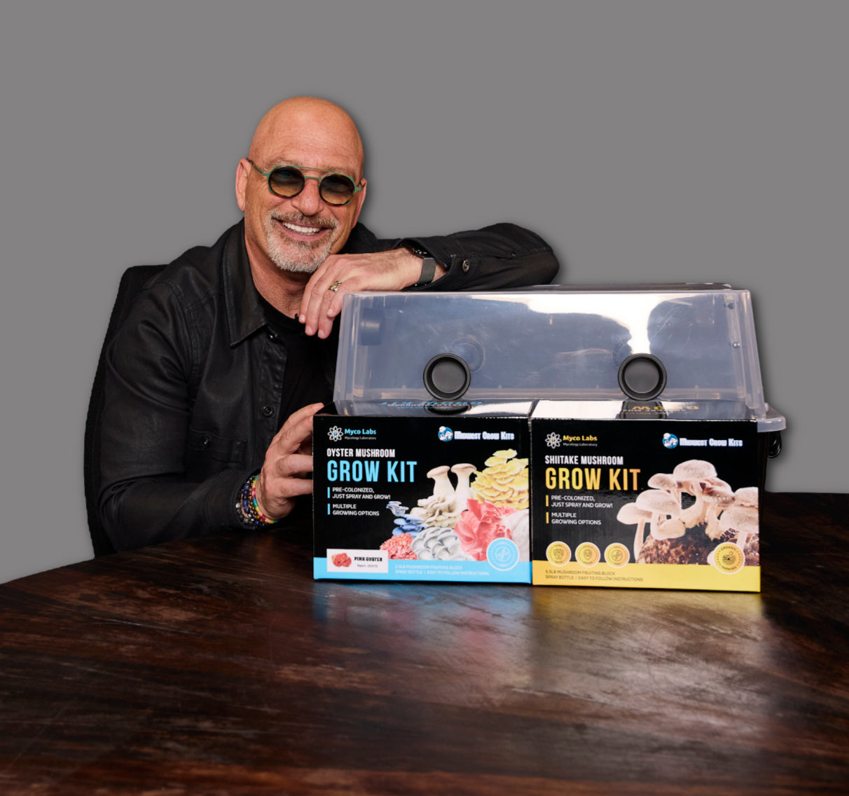 Midwest Grow Kits Teams Up with Howie Mandel to Make Mushroom Growing Mainstream