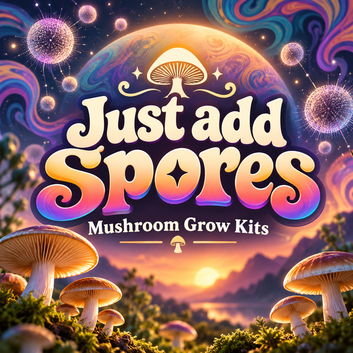 Just Add Spores Grow Kits