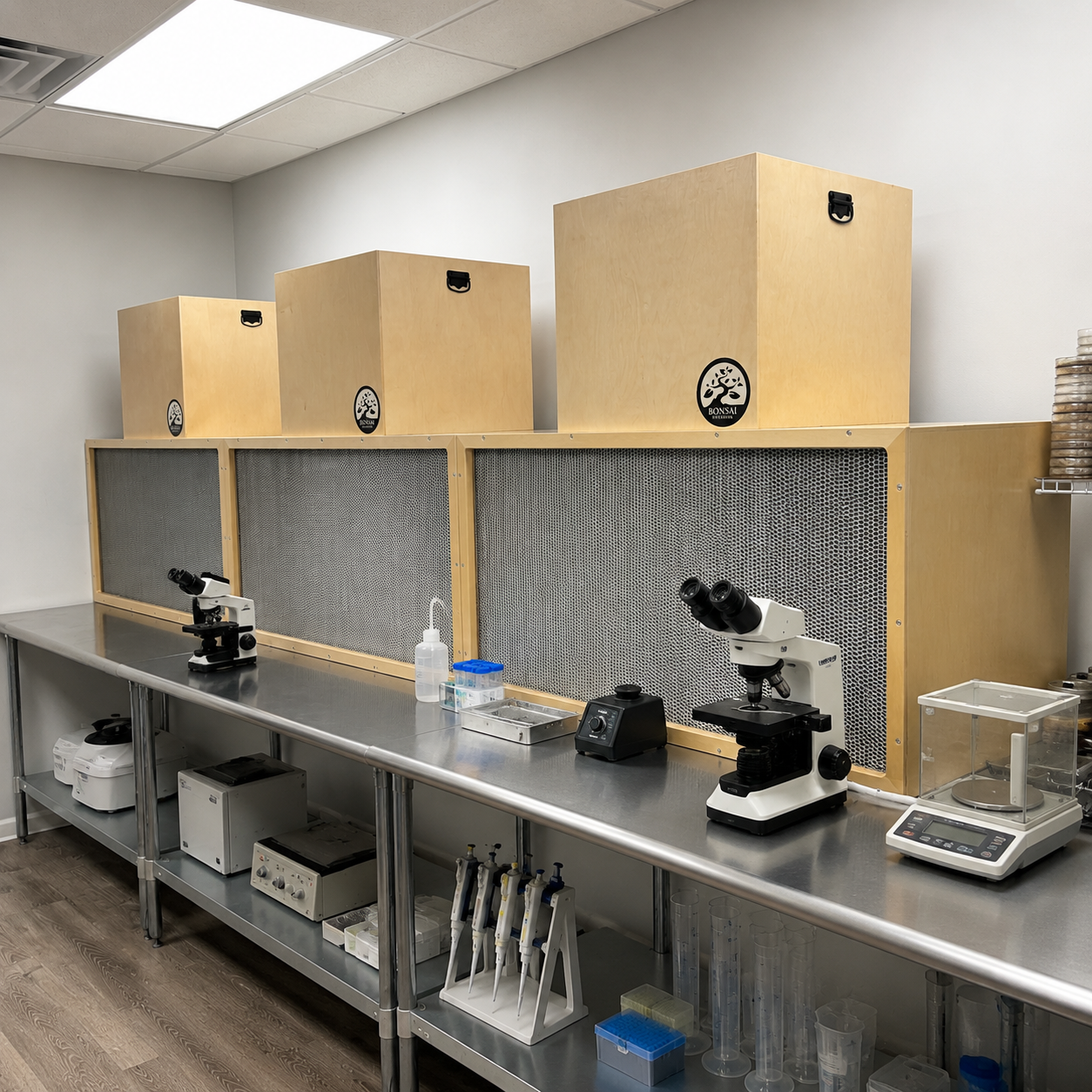 Flow Hoods & Clean Room