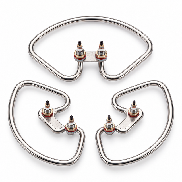 Set of 3 OEM-spec replacement heating elements for the 150L commercial mushroom autoclave