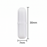 1 Magnetic stir bar 30mmx7mm showing size.
