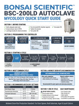 200L Autoclave Programming guide
