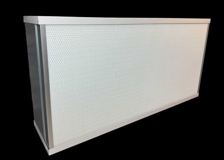 Bonsai 4 x 2 ft 99.99% HEPA Flowhood Fan Filter Unit side view