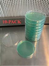 Pre-Poured Sterilized Malt Extract Agar Plates (10-Pack) 