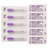 BD Precision Glide Sterile Syringe Needles 1.5" 16G (Pack of 5) 