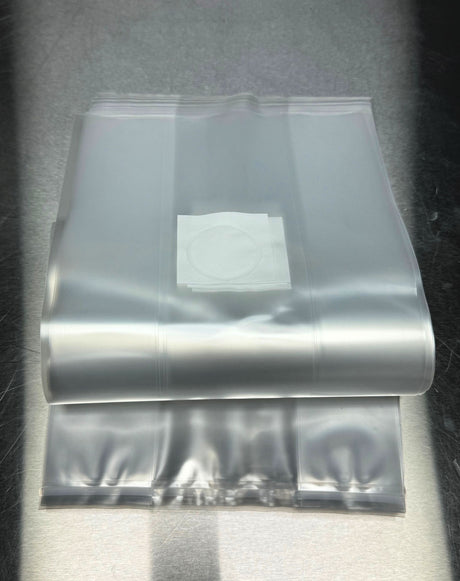 Blue Myco Large Spawn Bags 3T 0.2 Micron Filter 8" X 5" X 19" Extra Thick (800-Pack Case) 