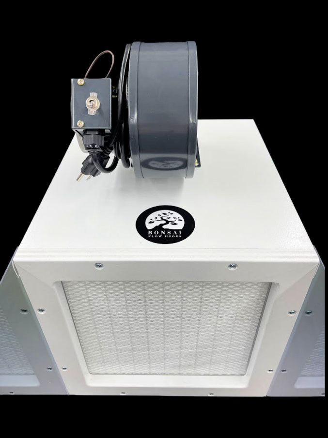 Bonsai 99.99% HEPA Horizontal Laminar Flow Hood White 