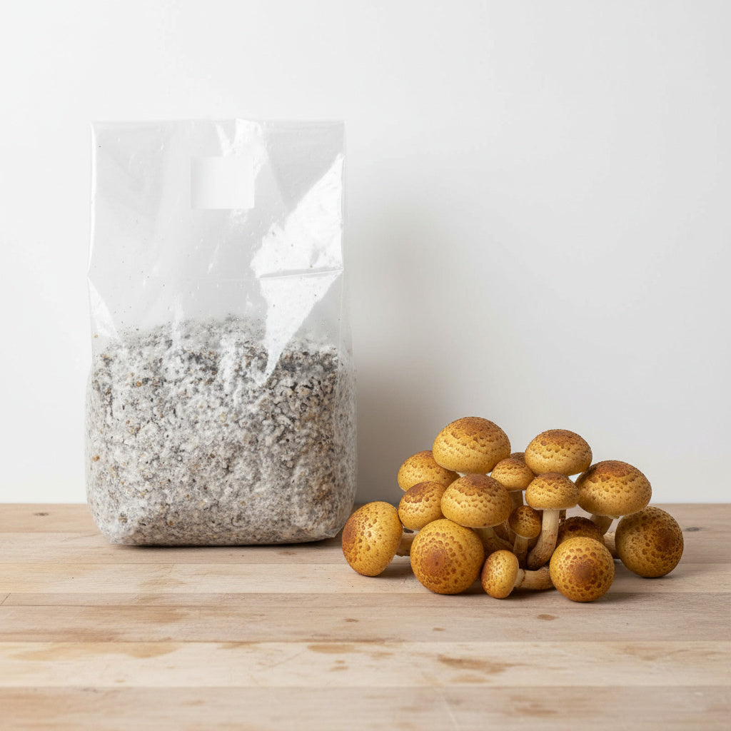 3LBS Colonized Grain Spawn Bag | Midwest Grow Kits
