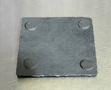 Natural Slate Laser Engraved Mushroom Coaster