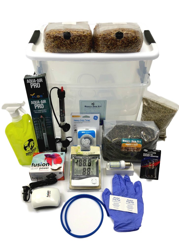 Deluxe Spawn Bag Growing and Casing Kit 