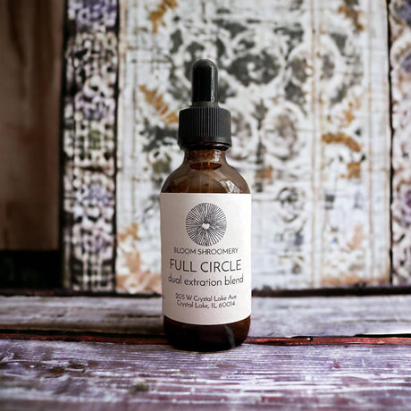 Full Circle Dual Extraction Organic Mushroom Tincture Blend+ 