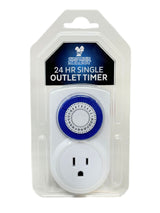 110V Plug-In Heavy Duty 24-Hour Timer (48 ON/OFF Cycles Per Day) 