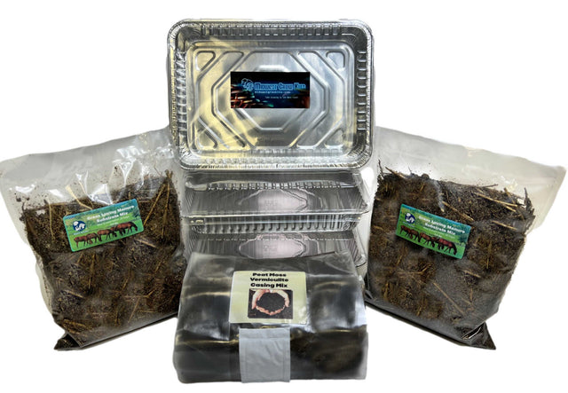 Manure/Grass Lover's Bulk Spawn Growing & Casing Kit 