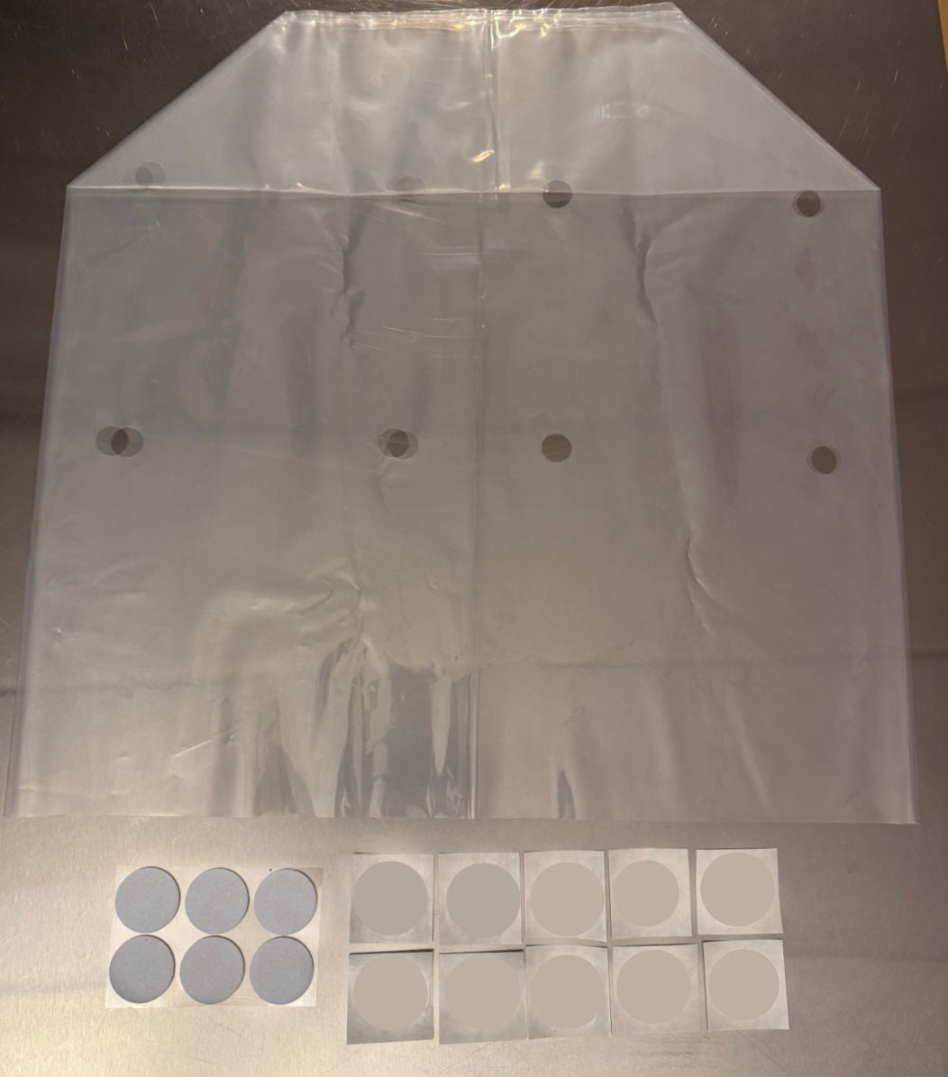 Portable Mushroom Humidity Tent display